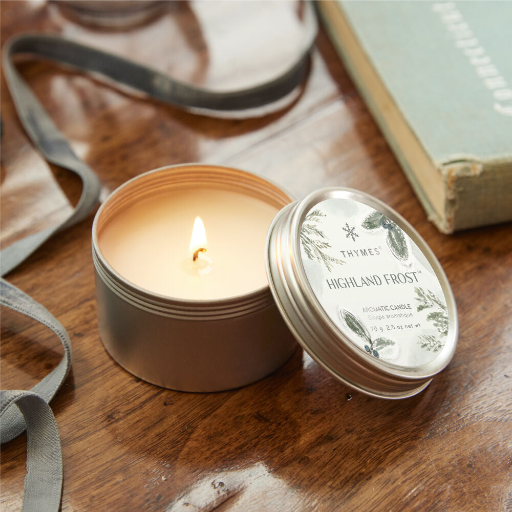 Highland Frost Travel Tin Candle