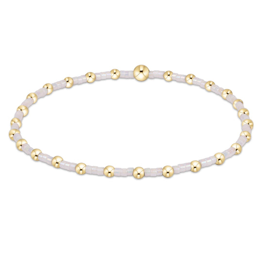 Hope Sincerity Bracelet | Silky White