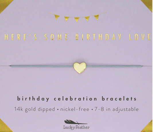 Birthday Bracelet Here’s Some Love
