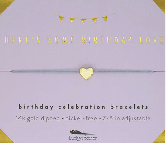 Birthday Bracelet | Here’s Some Love