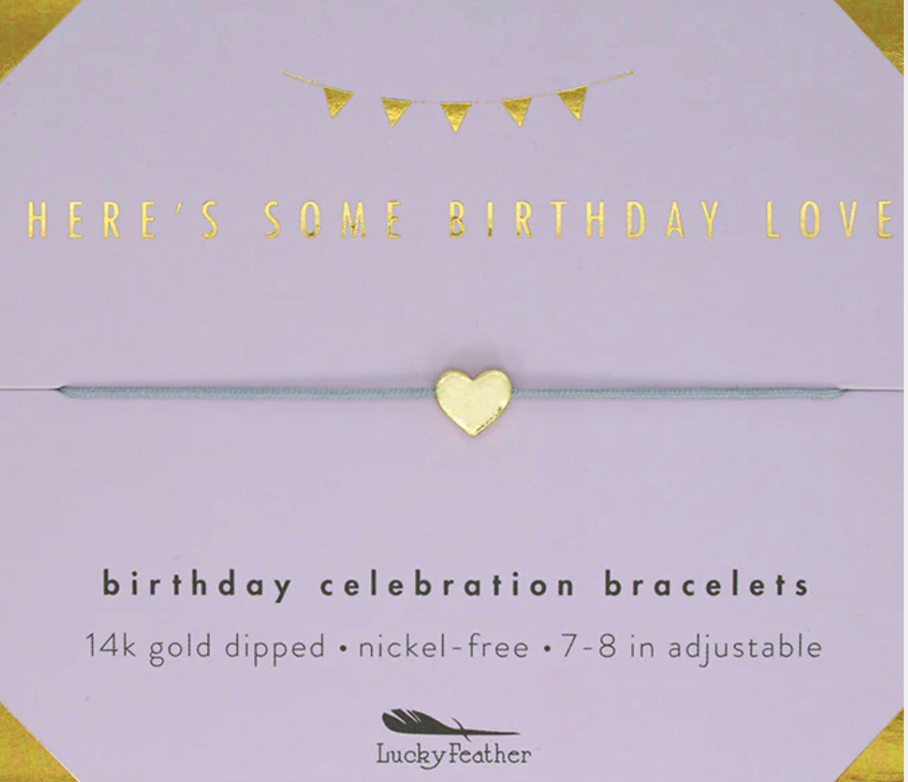 Birthday Bracelet - Here’s Some Love