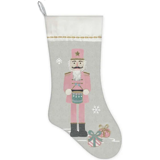 Stocking - Pink Nutcracker