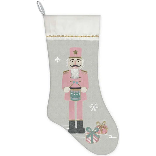 Stocking - Pink Nutcracker