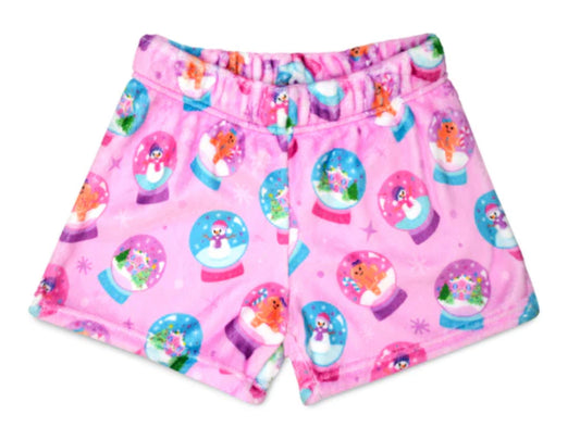 Winter Wonderland Plush Shorts