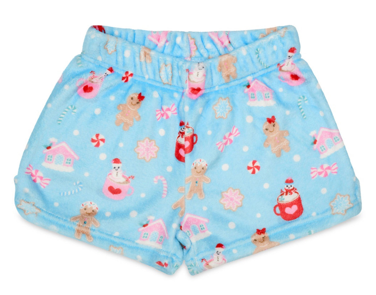 Gingerbread Sweets Plush Shorts