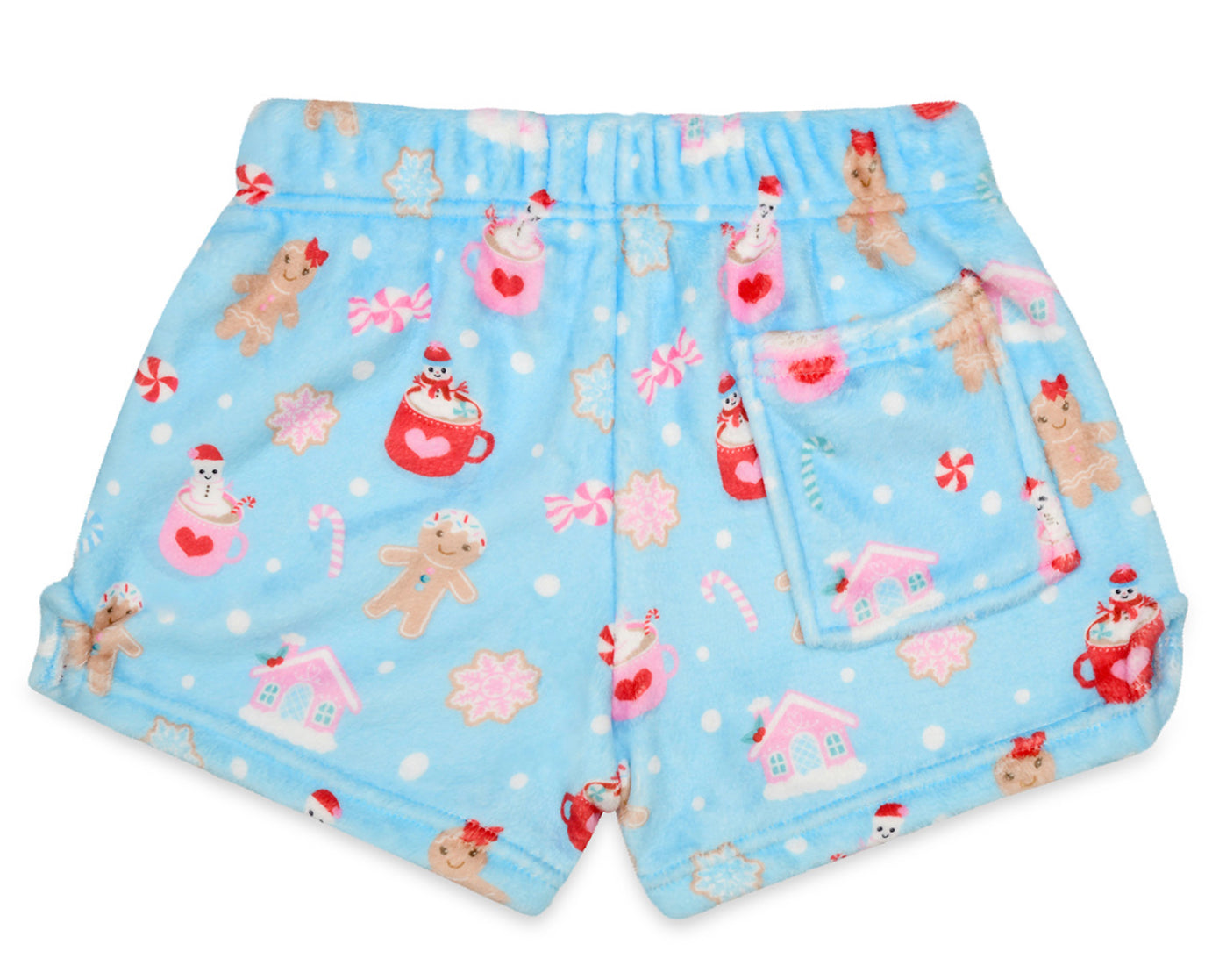 Gingerbread Sweets Plush Shorts