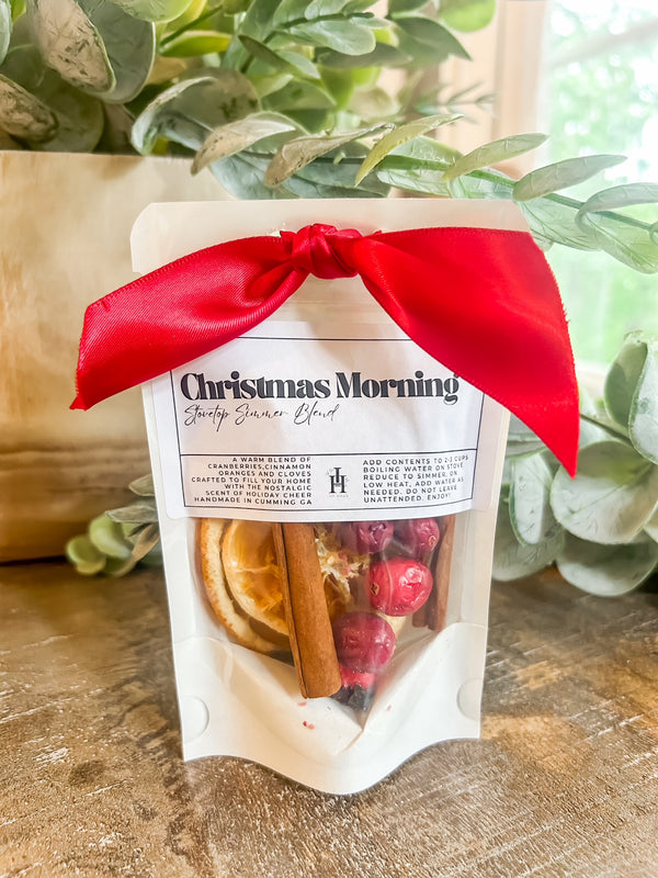 Christmas Morning Holiday Stovetop Simmer Blend Potpourri