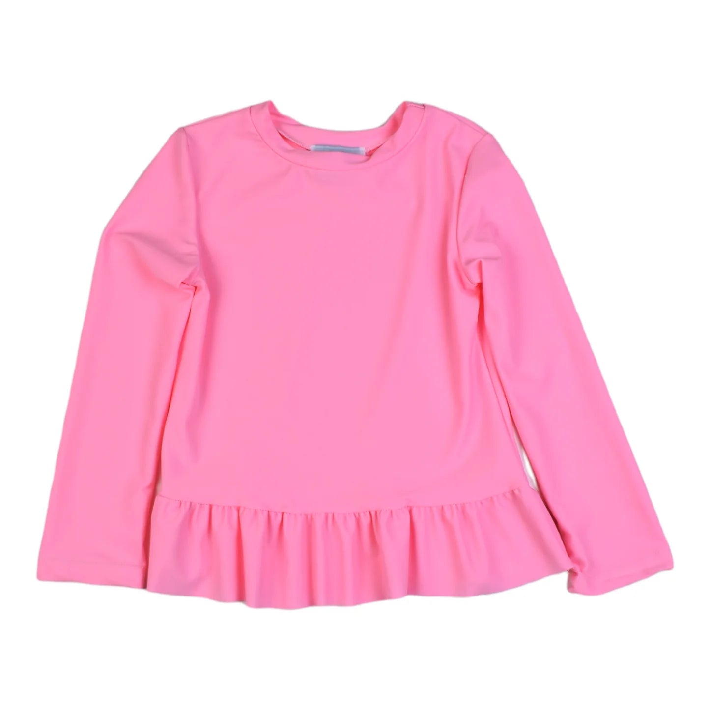 Rash Guard | Ruffle Pink