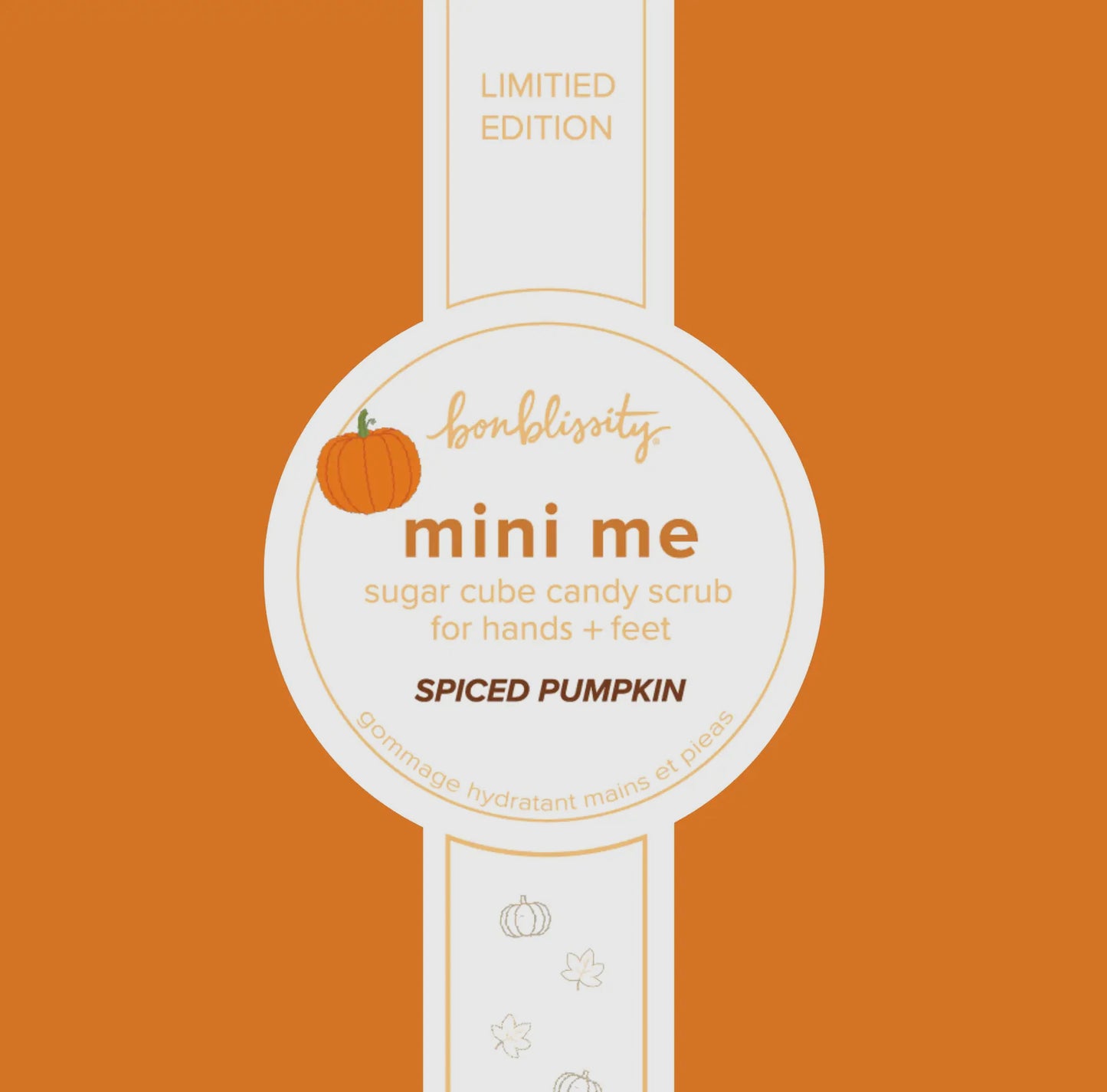 Mini Me Sugar Cube Candy Scrub | Spiced Pumpkin