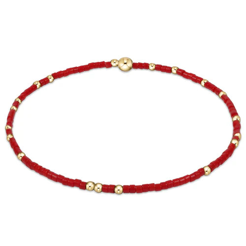 Gameday | Hope Unwritten Bracelet | Bright Red