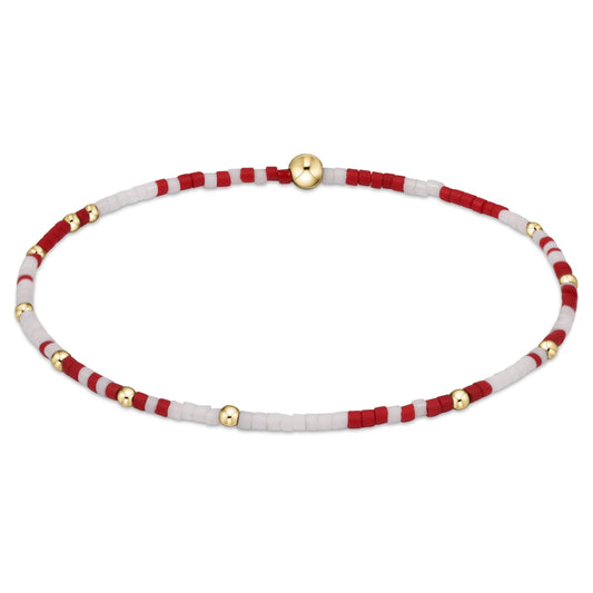 Gameday Hope Unwritten Bracelet | Crimson & White