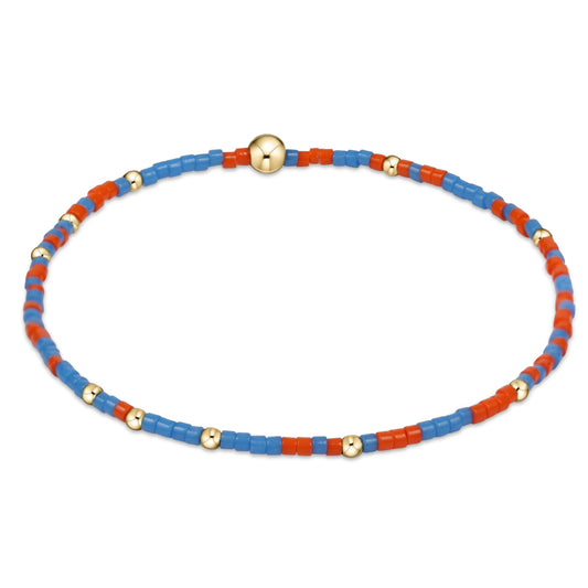 Gameday Hope Unwritten Bracelet | Bright Orange & Cobalt