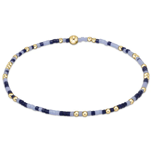 Gameday Hope Unwritten Bracelet | Light Blue & Matte Navy