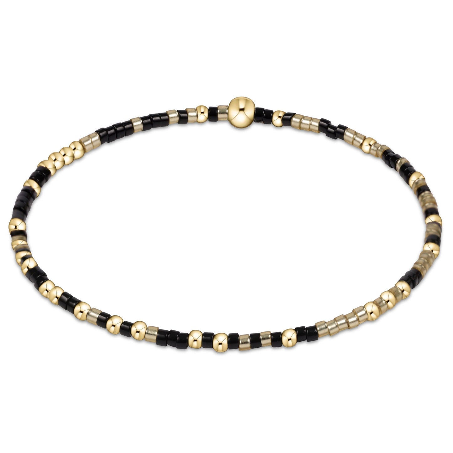 Gameday Hope Unwritten Bracelet | Gold Luster & Onyx