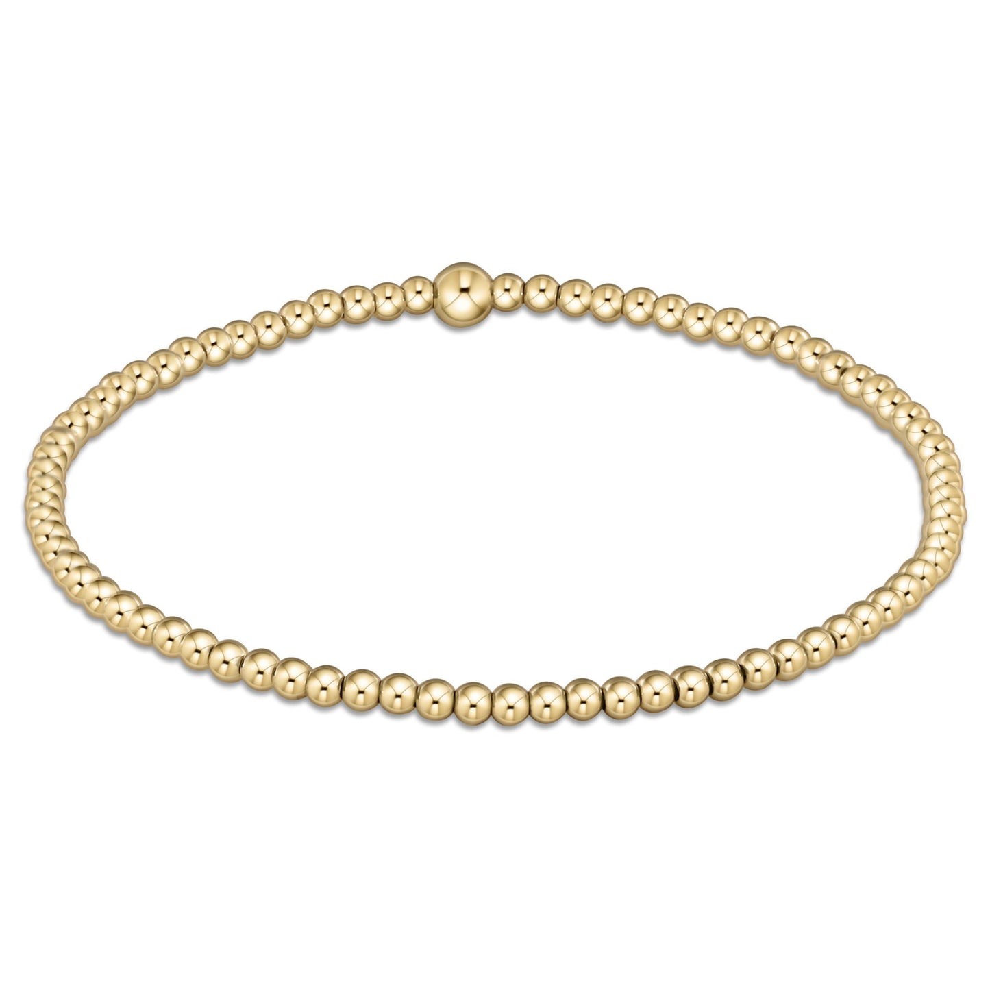 Extends | Classic Gold 2.5mm Bead Bracelet