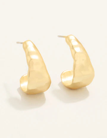 Tolomato Hoop Earrings Gold