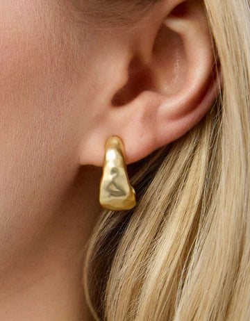 Tolomato Hoop Earrings Gold