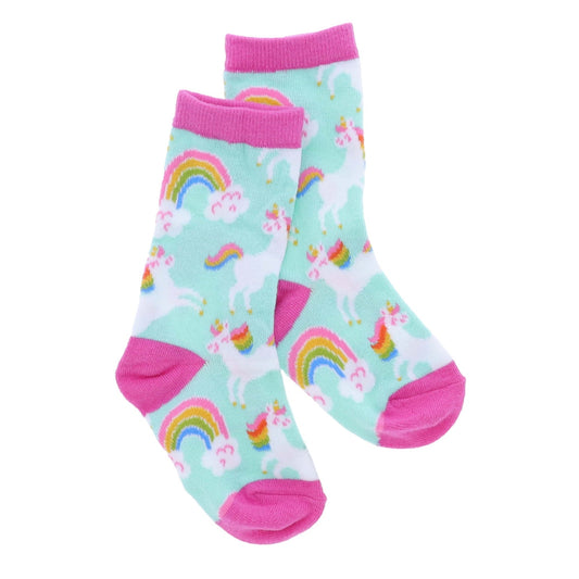 Kids Tall Socks | Leaping Unicorn