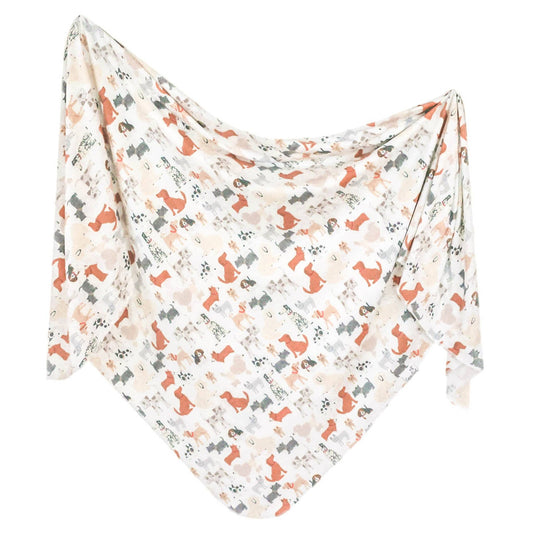 Knit Swaddle Blanket | Rufus