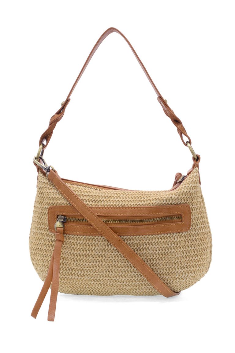 Natural Straw Effie Hobo