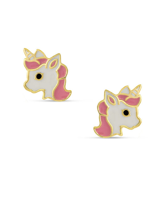 Stud Earrings - Unicorn