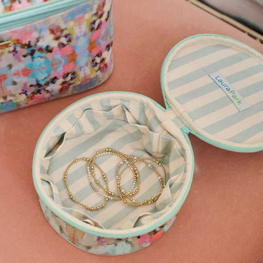 Round Jewelry Case | Brooks Avenue