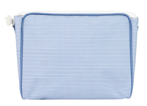 Small Go Bag | Navy Mini Stripe