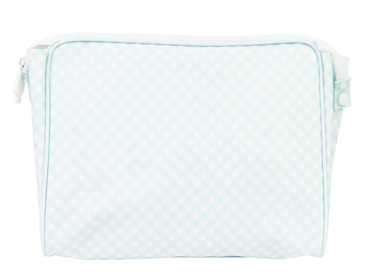 Small Go Bag | Blue Gingham