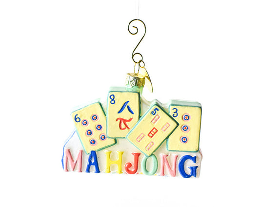Glass Ornament | Mahjong