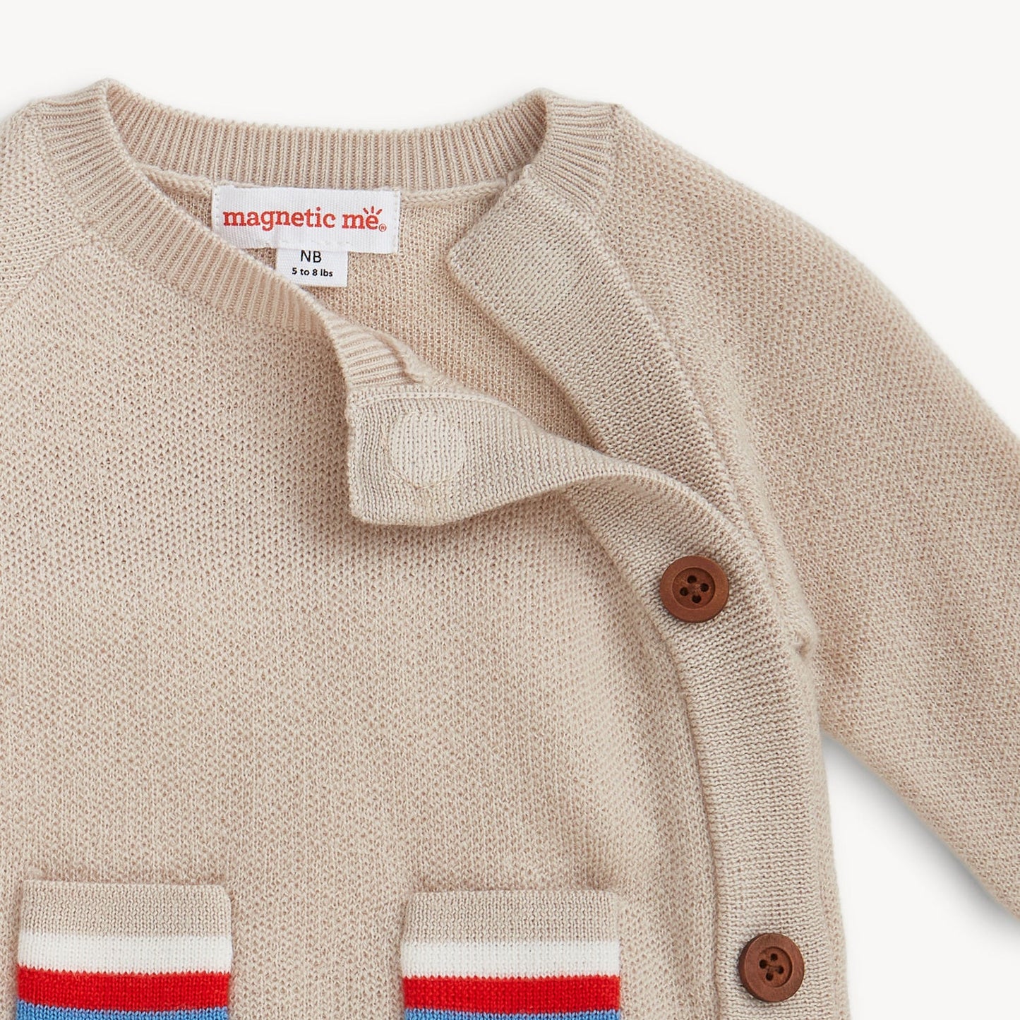 Magnetic Me Kimono Set | Oatmeal Wool