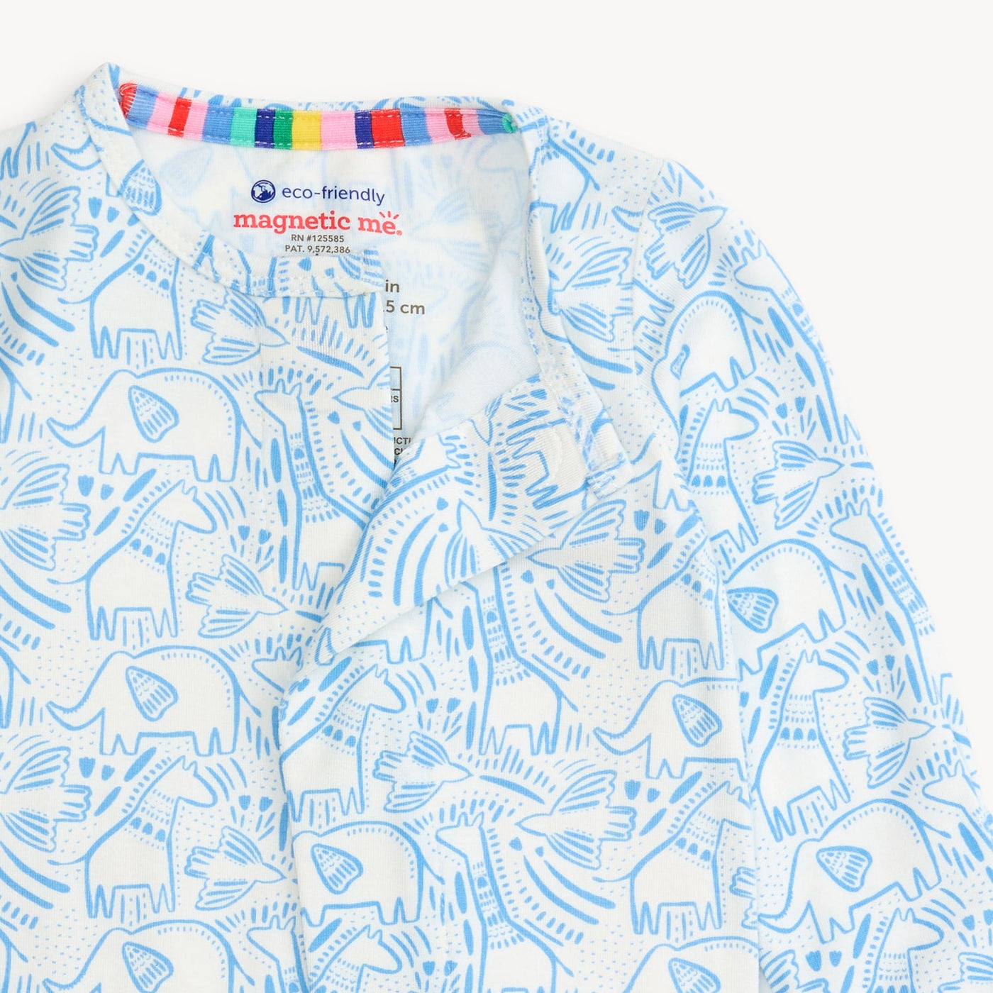 Magnetic Me Footie | Blue Herds of a Feather