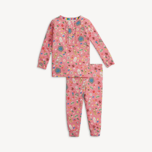 Magnetic Me Long Sleeve PJ Set w/Ruffles | Honeydukes