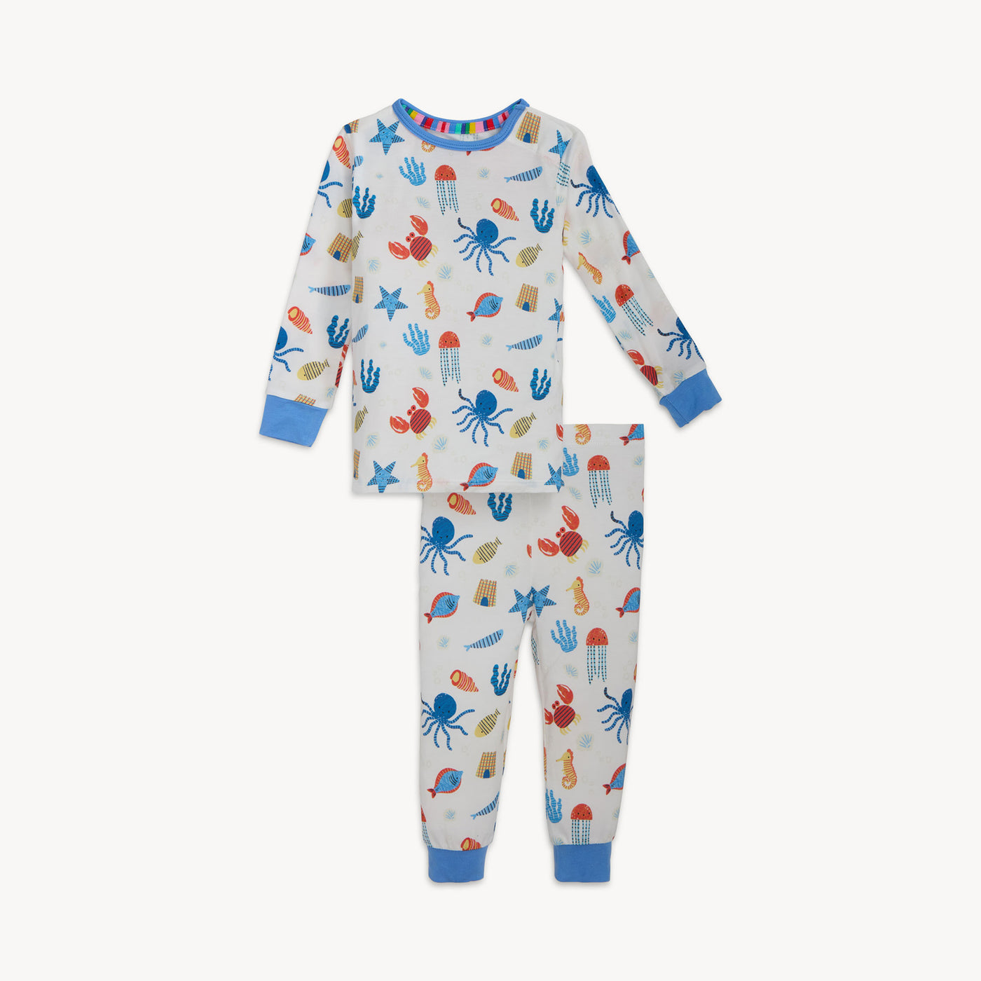 Magnetic Me Long Sleeve PJ Set | Deep Chic Blue