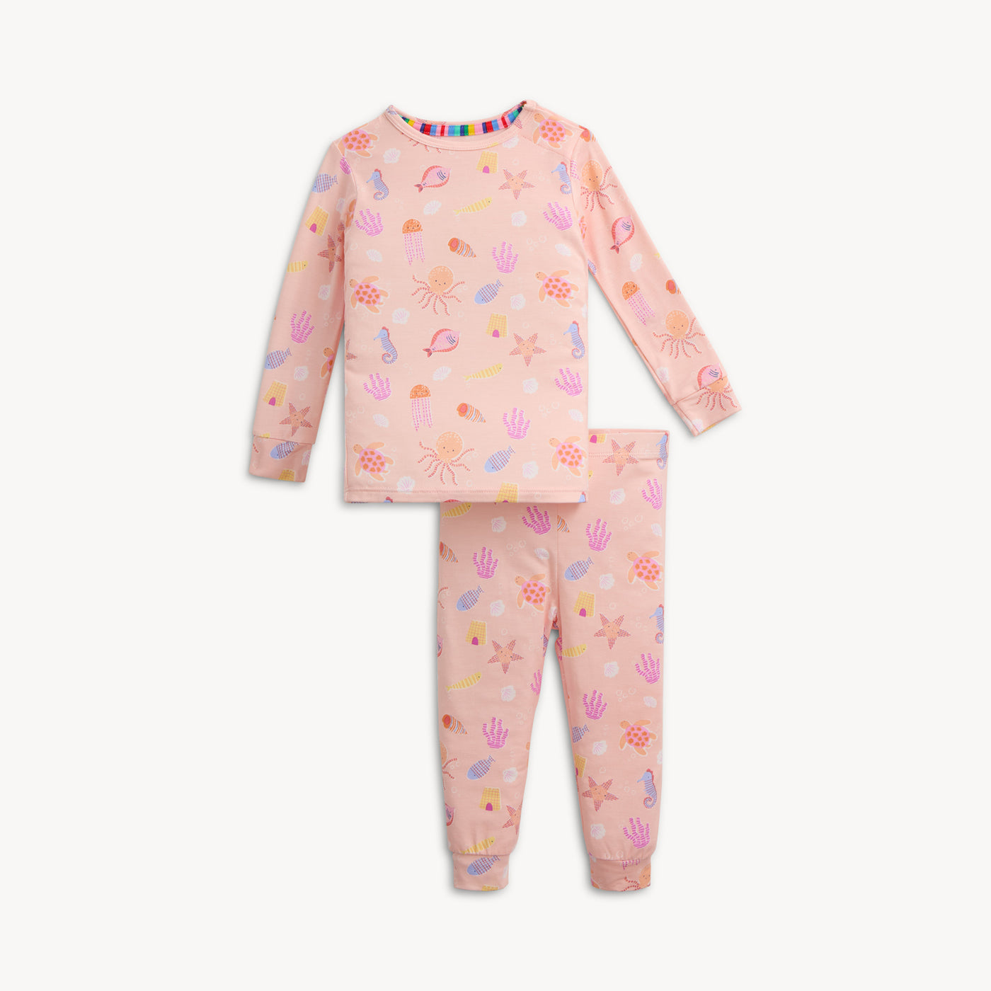 Magnetic Me Long Sleeve PJ Set | Deep Chic Pink