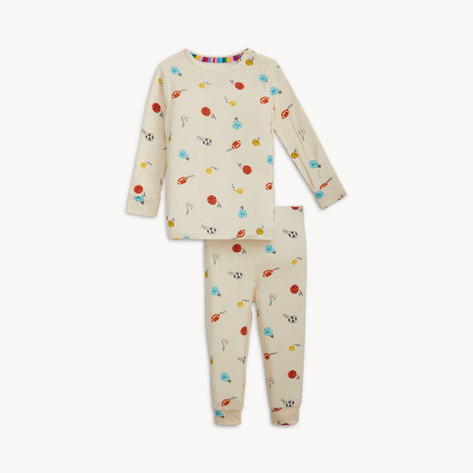 Magnetic Me Long Sleeve PJ Set | Little Baller