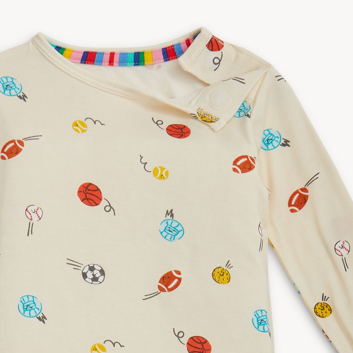 Magnetic Me Long Sleeve PJ Set | Little Baller