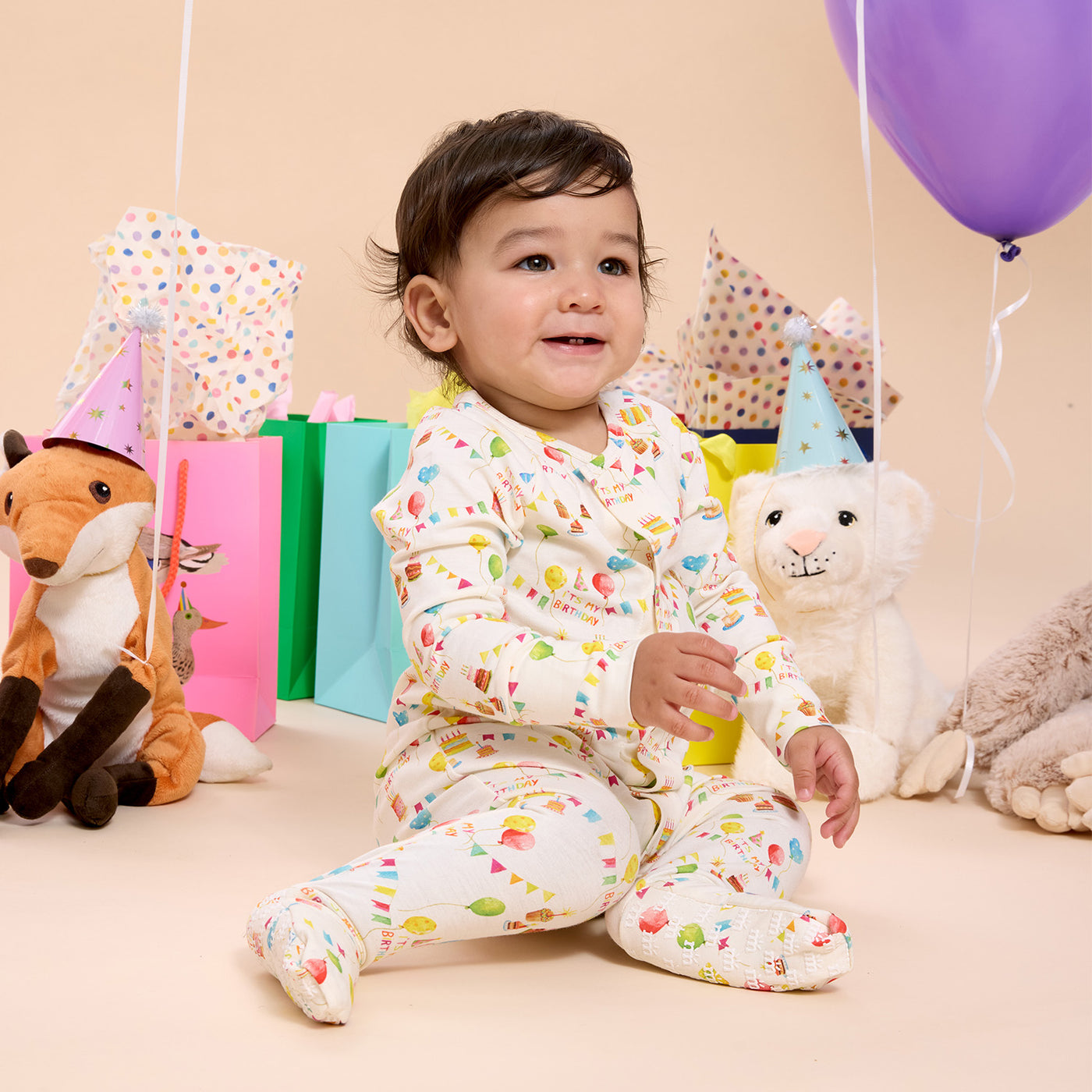 Magnetic Me Convertible Coverall | Birthday Babe
