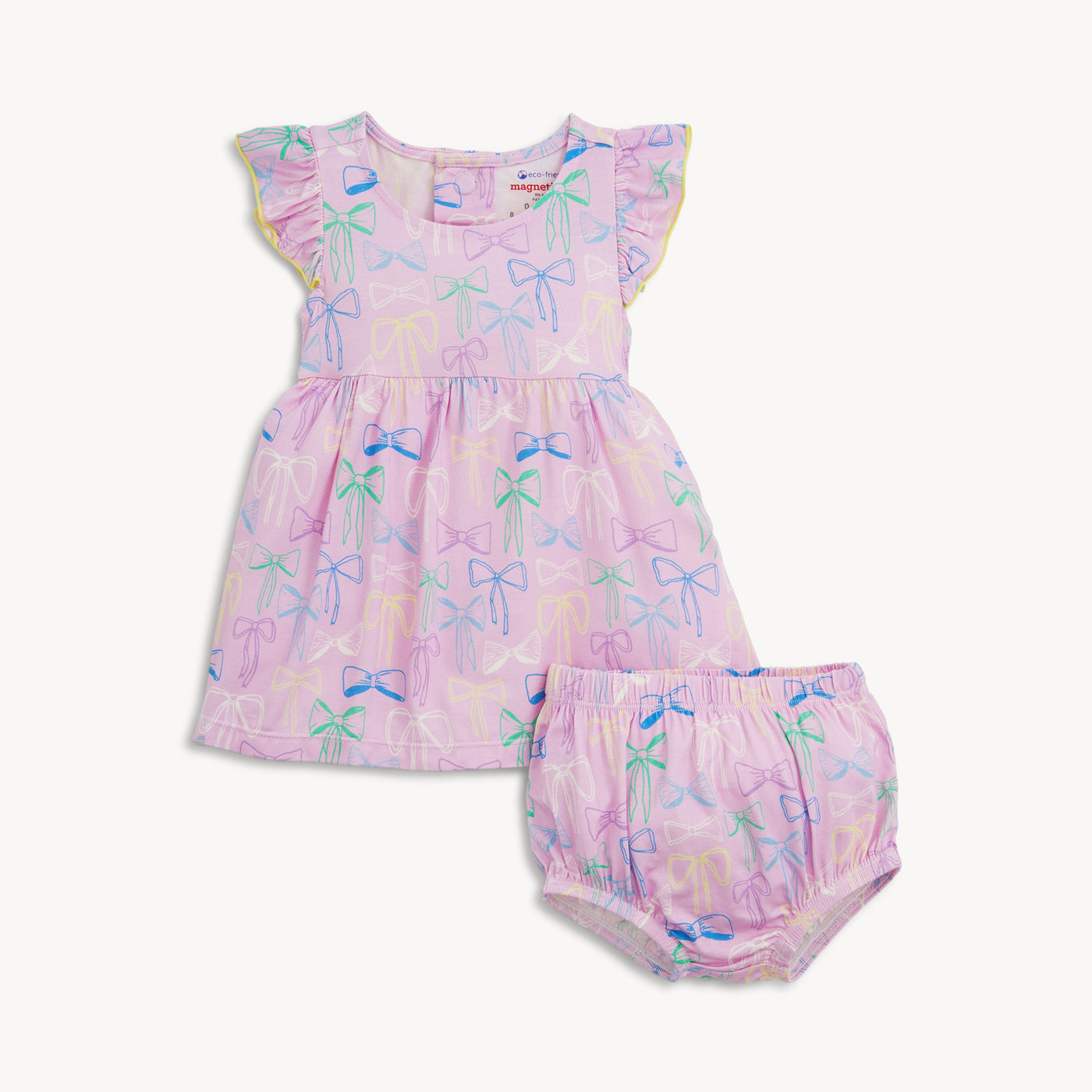 Magnetic Me Flutter Sleeve Dress with Bloomer | Take A Bow