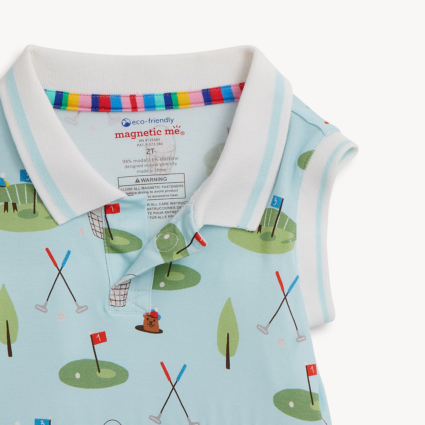 Magnetic Me Polo Collar Dress | Gopher It