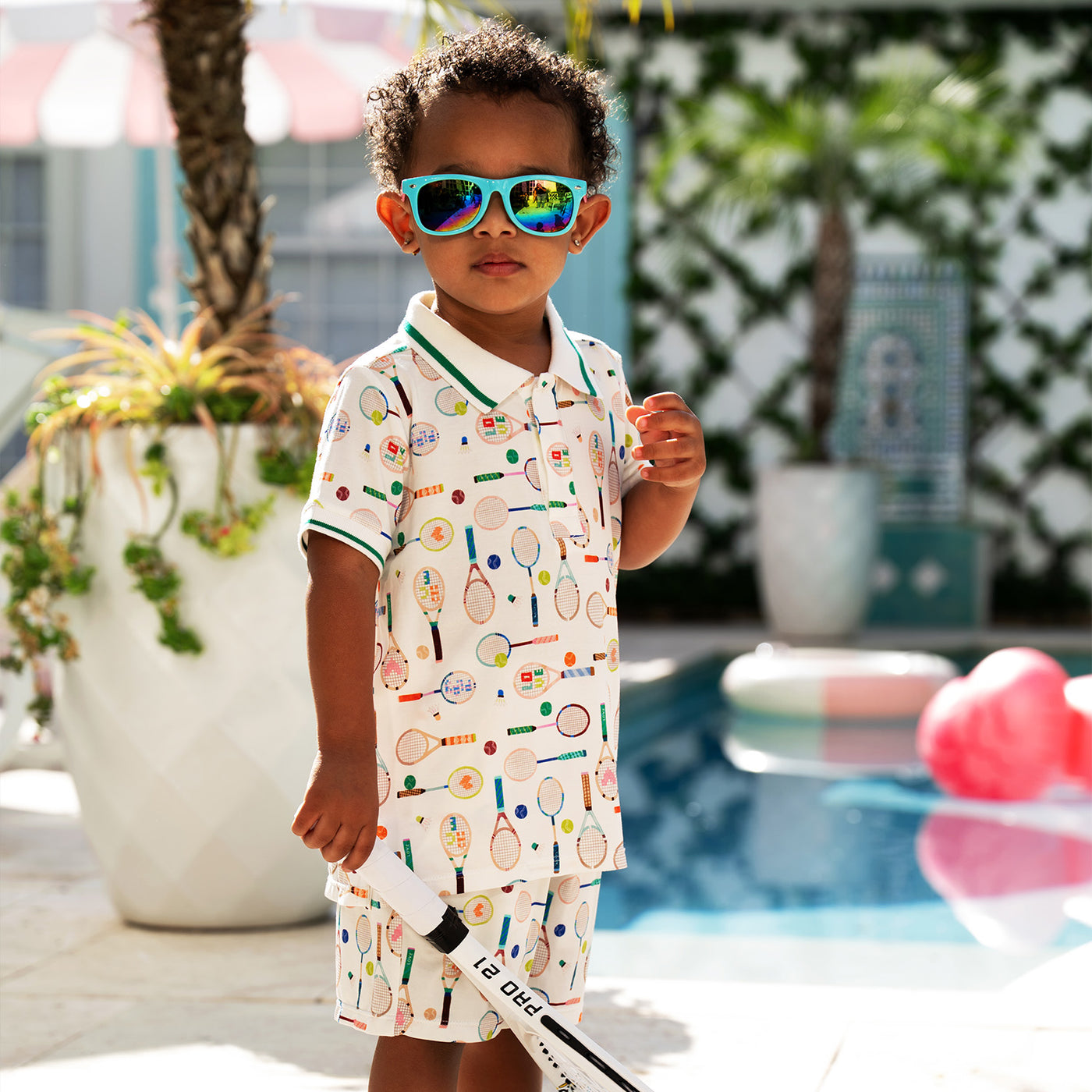 Magnetic Me Polo & Short Set | Love All