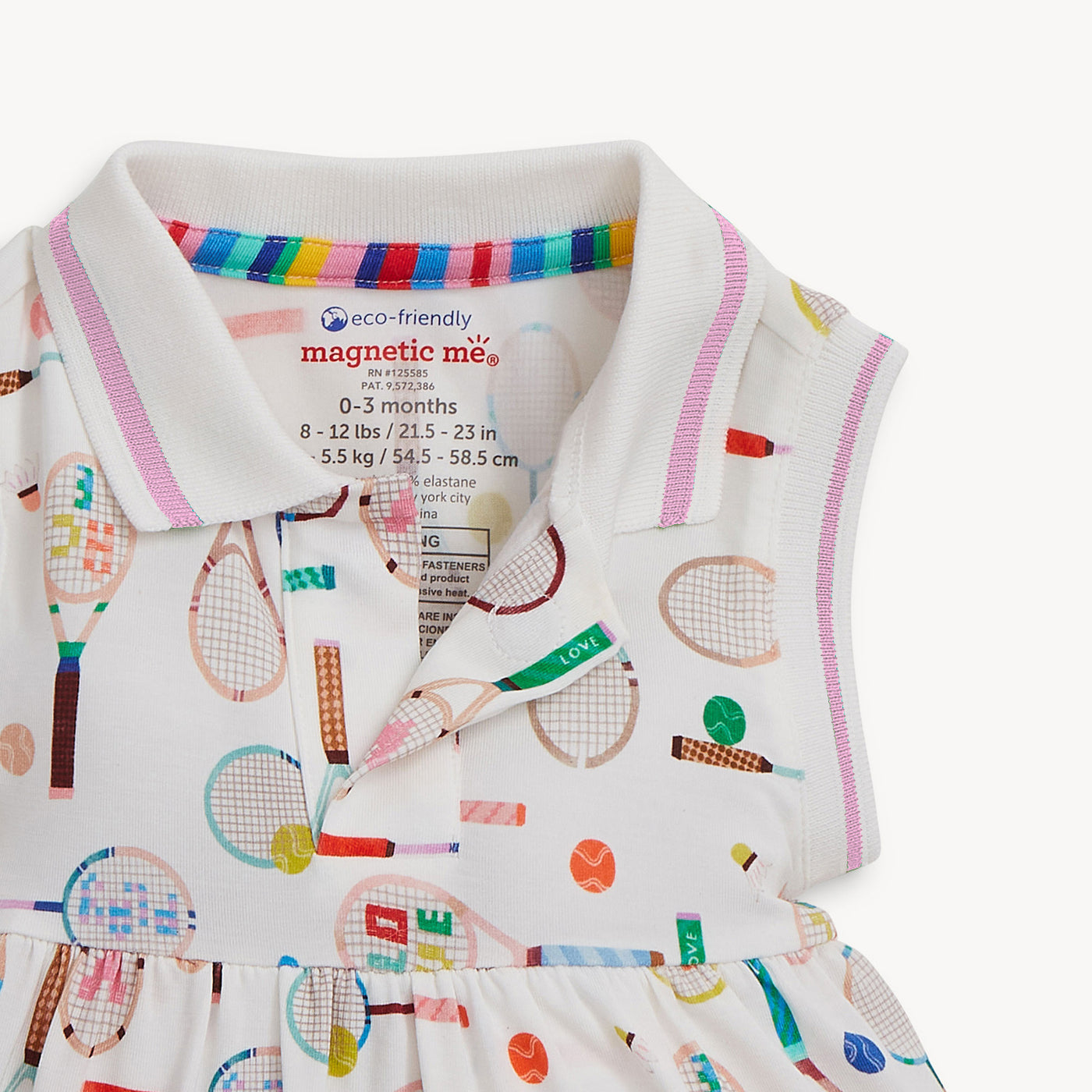 Magnetic Me Polo Bodysuit Dress | Love All