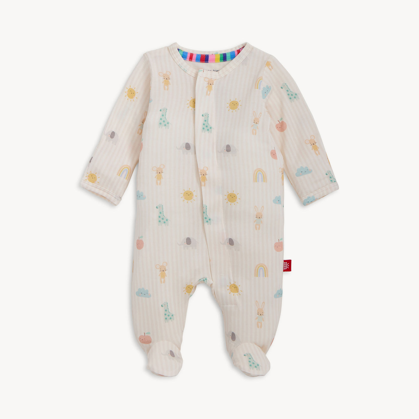 Magnetic Me Footie | Lullaby Sky Pink