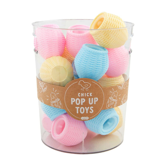 Chick Pop-Up Toys | Assorted Colors