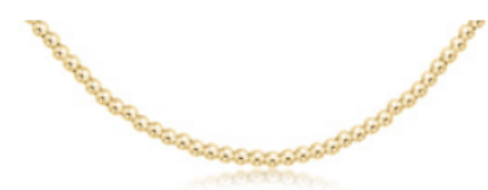 15” Choker Classic Gold | 2mm Bead