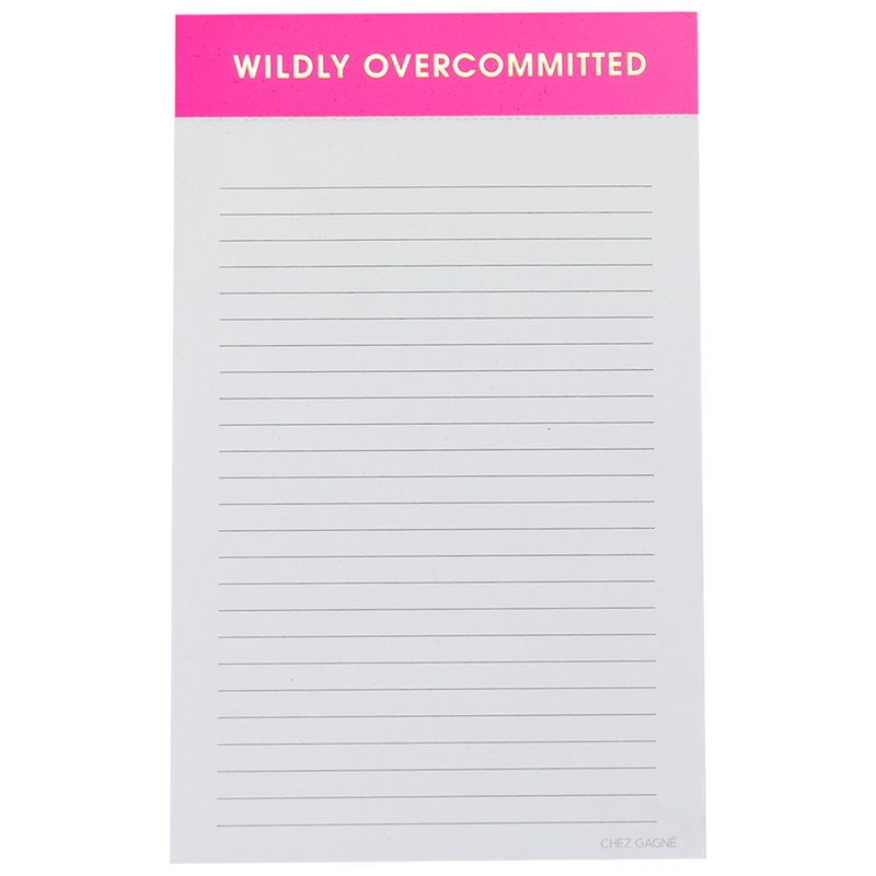 Notepad | Wildly Overcommitted
