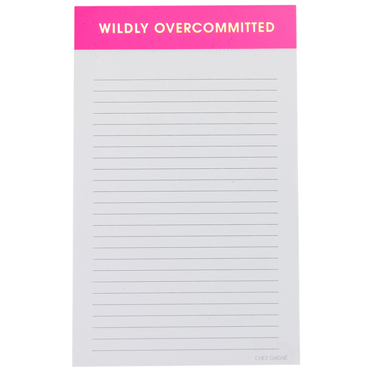 Notepad | Wildly Overcommitted