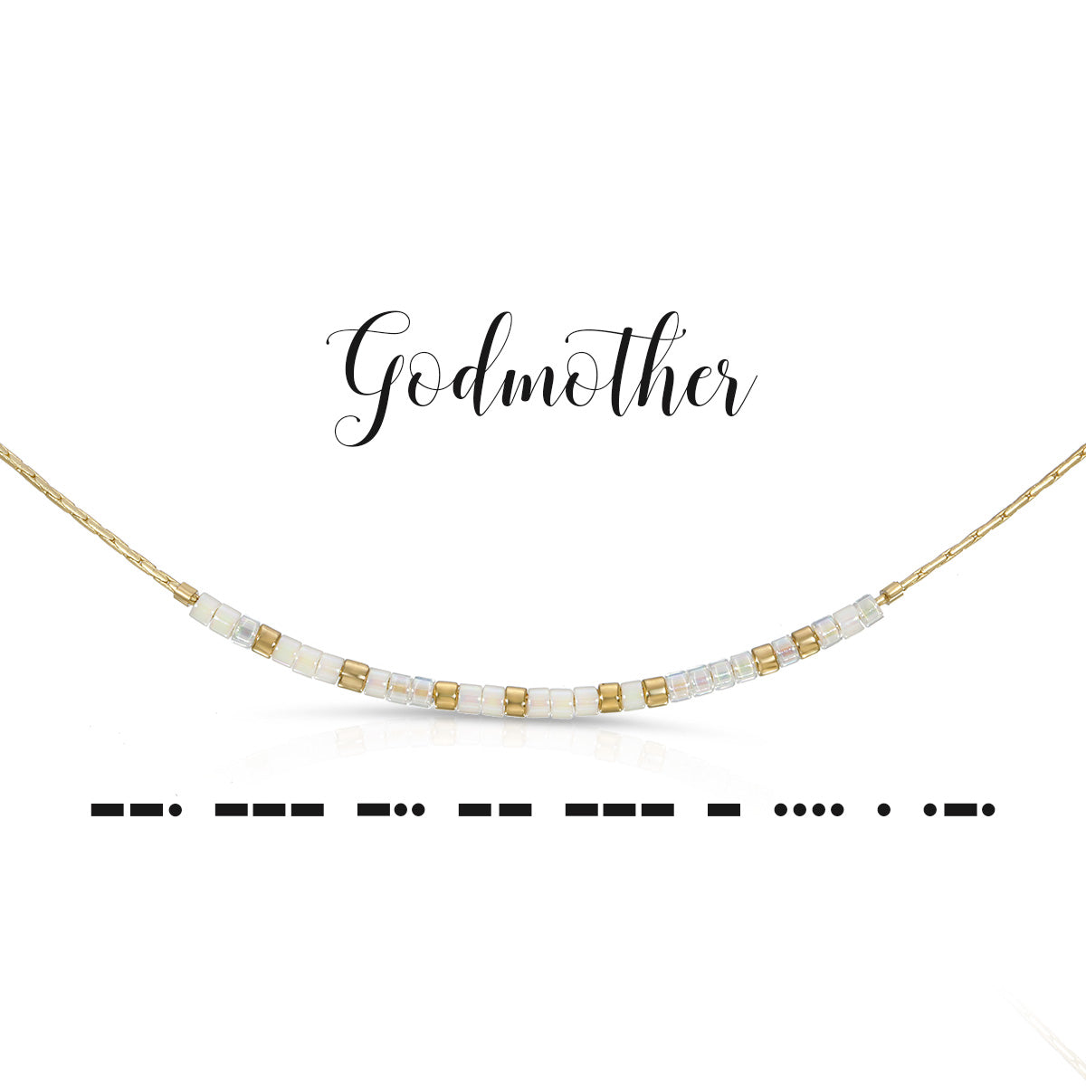 Dot and Dash Necklace - Godmother