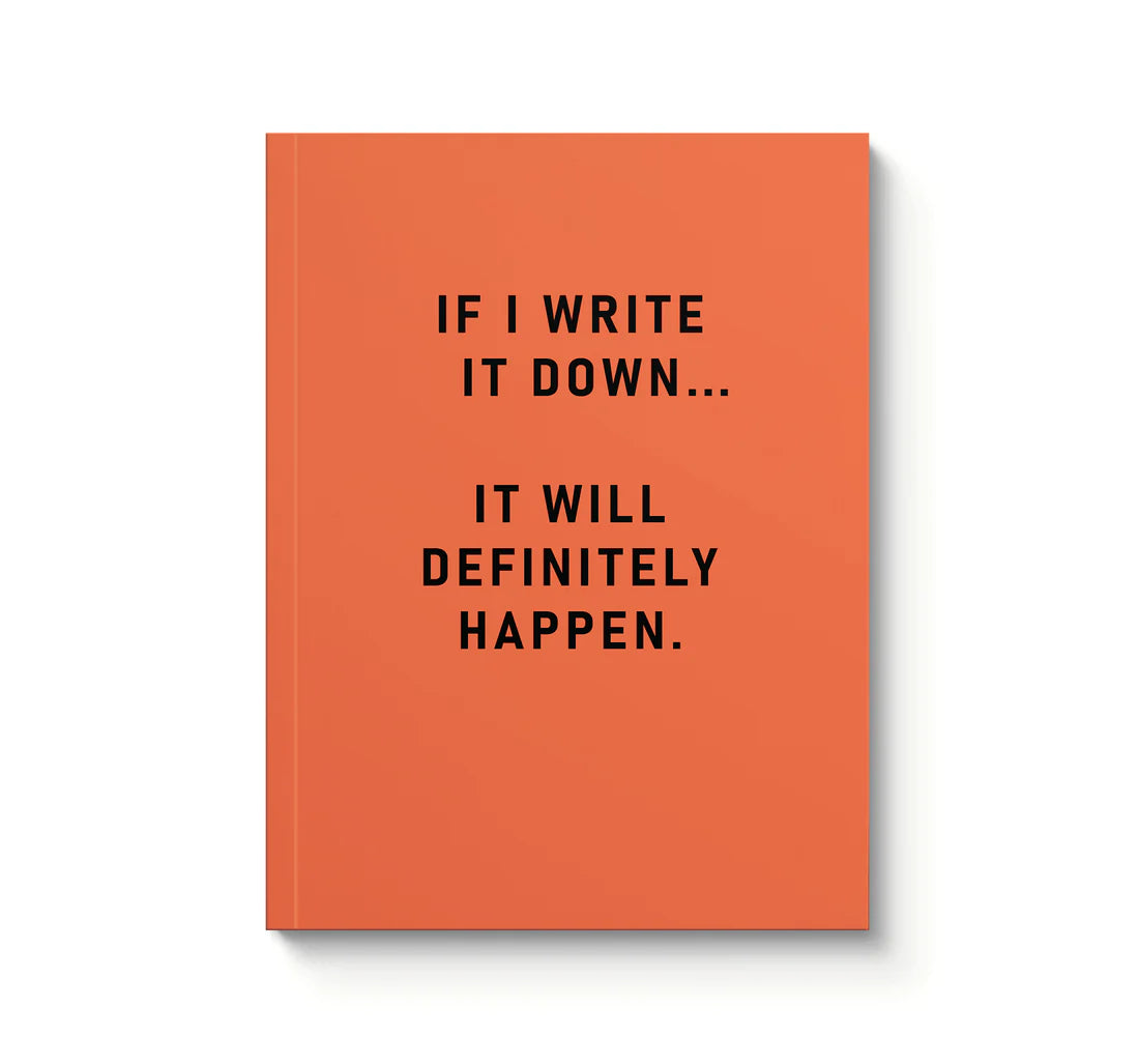 Paperback Notebook | Definitely Happen