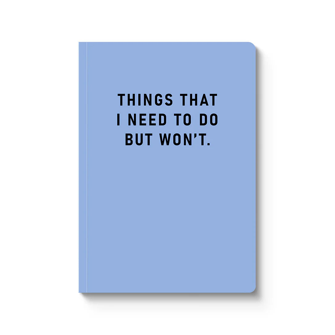 Paperback Notebook | Things I Need To Do