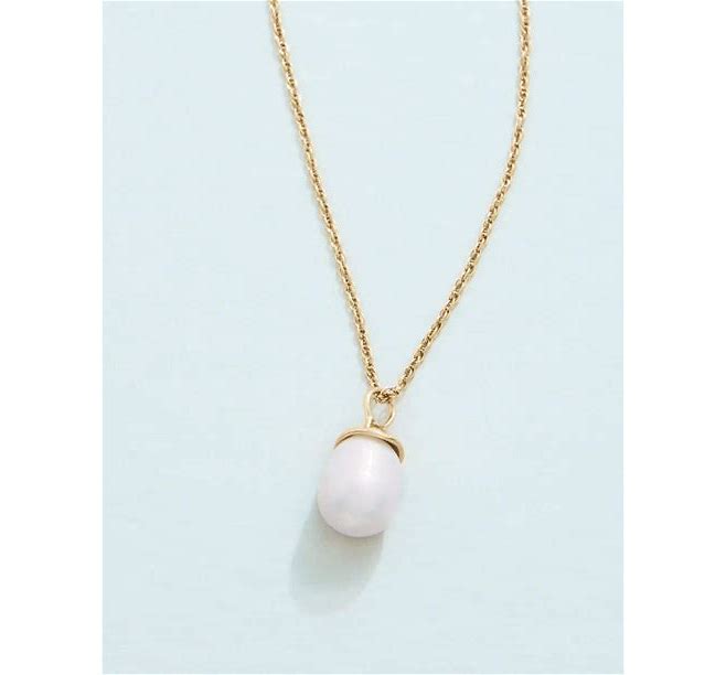 Bluffton Pearl Necklace 18“ Pear
